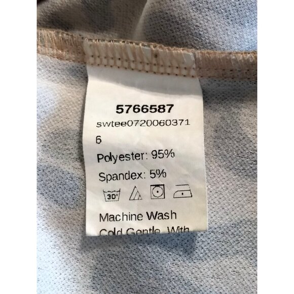 Shein Womens Plus Size 4XL Leopard Print Crewneck Short Sleeve Blouse Top - Picture 7 of 7